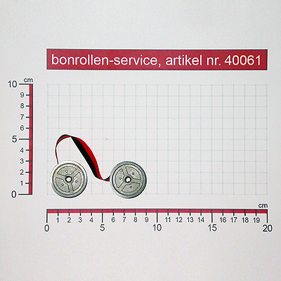 Weitere Informationen zu Farbbänder Gruppe 51 - schwarz/rot für Triumph-Adler CMS 481 N